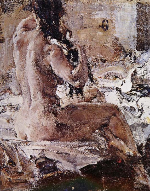 Nikolay Fechin Back Nude china oil painting image